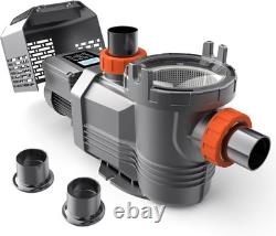 3HP Variable Speed Pump For In-Ground Swimming Pools Pump For Hayward US SUPPLY