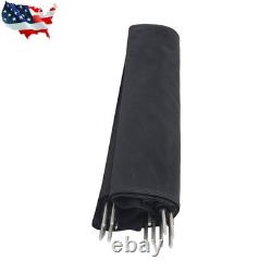 4 FT x 36 FT Swimming Pool Fence Removable For Inground Pools, Removable Barrier
