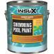 4 Gallon Insl-x Blue Satin Rubber Based Concrete Swimming Pool Paint Rp-2723