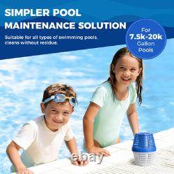 4 Pack Pool Unit for 7.5k-20k Gallon Pool Above Ground & Inground Pools 6 Months