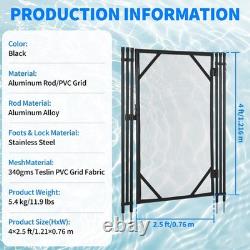 4 ft x 108 FT Swimming Pool Fence Inground Removable DIY Fencing Outdoor Safety