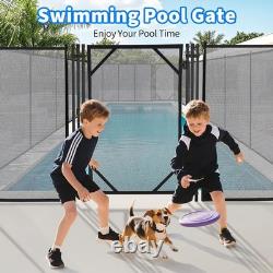 4 ft x 108 FT Swimming Pool Fence Inground Removable DIY Fencing Outdoor Safety