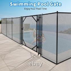 4 ft x 108 FT Swimming Pool Fence Inground Removable DIY Fencing Outdoor Safety