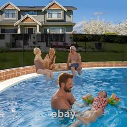 4 x 60 FT Swimming Pool Fence Inground Removable DIY Fencing Outdoor Safety