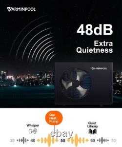 40000BTU Swimming Pool Heat Pump Inground Pool Heater with WIFI Capable Timer