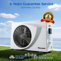 42000 BTU Inverter Pool Heat Pump WiFi Heater Cooler 10000 Gallon NEW