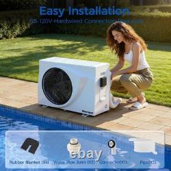 42000 BTU Inverter Pool Heat Pump WiFi Heater Cooler 10000 Gallon NEW