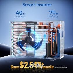 42000 BTU Inverter Pool Heat Pump WiFi Heater Cooler 10000 Gallon NEW