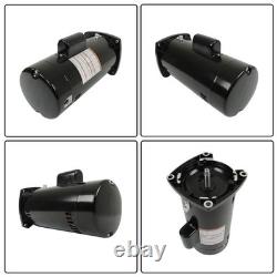 48Y Frame Inground 2HP Pool Pump Motor USQ1202 Square Flange Swimming Pool Pump