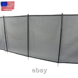 4x108FT Pool Fences for Inground Pools, Easy DIY Installation Swimming Pool Fence
