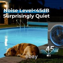 58,000BTU Swimming Pool Heater Plug-in for Inground Above Ground Pools 17000Gal