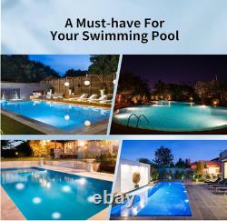 6 Inch Led Pool Lights for Inground Pool, Underwater Swimming Pool Lights Suitab