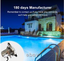 6 Inch Led Pool Lights for Inground Pool, Underwater Swimming Pool Lights Suitab