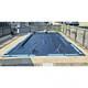 8 Year 30x50' Rectangular Blue In Ground Winter Pool Cover