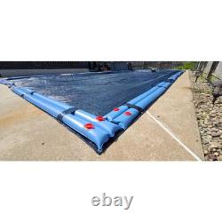 8 Year 30X50' Rectangular Blue in Ground Winter Pool Cover
