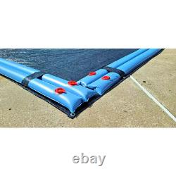 8 Year 30X50' Rectangular Blue in Ground Winter Pool Cover
