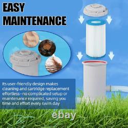 800 GPH Pool Filter Pump for above Ground Pools, Powerful Circulation System wit