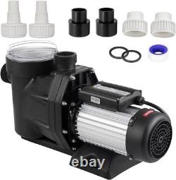 8880GPH 2.5HP Swimming Pool Pump In/Above Ground with Motor Strainer Basket