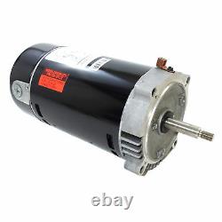 AO Smith ST1152 Full Rated C-Face Round Flange 1.5 HP Swimming Pool Motor