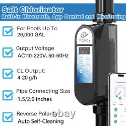 APP Salt Water Chlorine Generator? 26,000 Gallons Above & Inground Swimming Pool