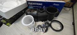 AQUASTRONG 2HP Variable Speed Pool Pump 220V Corded In-Ground Fresh PSP200PM