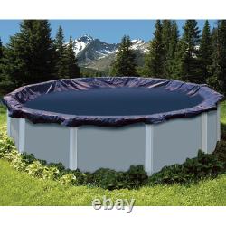 Above Ground Swimming Pool Winter Tarp Covers by Swimline in Round and Oval Size