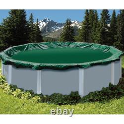 Above Ground Swimming Pool Winter Tarp Covers by Swimline in Round and Oval Size