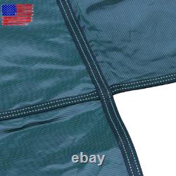 Above Inground Swimming Pool Heavy Safety Cover 20×38FT With 4×8FT Right Step