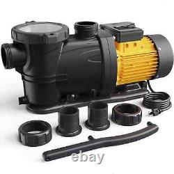 Acquaer 2 HP Pool Pump, 7860 GPH 115V Above Ground Inground Swimming Pool