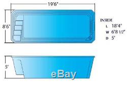 Alaglas Swim Spa Pool Fiberglas Free shipping eastcoast