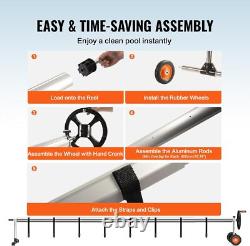 Aluminum Pool Cover Reel for Inground Swimming Pool. Solar Cover Reel 22 ft