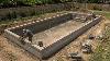 An Incredible Swimming Pool Built In The Backyard Full Process Start To Finish Ericlecarreleur