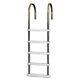 Aqua Select Swimming Pool In-ground Stainless Steel In-pool Ladder With Steps