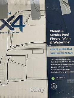 Aquabot X4 In-Ground Robotic Pool Cleaner with swivel cable
