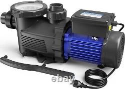 Aquastrong PSP200 2HP 5186GPH In/Above Ground Dual Speed Swimming Pool Pump