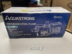 Aquastrong PSP200 2HP 5186GPH In/Above Ground Dual Speed Swimming Pool Pump