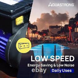 Aquastrong PSP200 2HP 5186GPH In/Above Ground Dual Speed Swimming Pool Pump