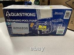 Aquastrong PSP200 2HP 5186GPH In/Above Ground Dual Speed Swimming Pool Pump