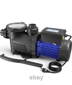 Aquastrong PSP200AD 2HP 5186GPH In/Above Ground Dual Speed Swimming Pool Pump