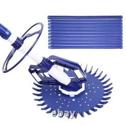 Auto Swimming Pool Cleaner Set Clean Vacuum Inground Above Ground with Hoses Tool