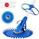 Automatic Pool Cleaner Swimming Pool Vacuum Inground Above Ground With 14 Hoses