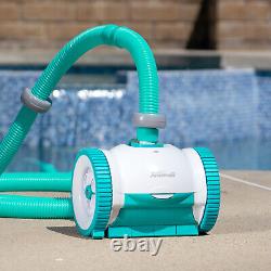 Automatic Suction Pool Cleaner with Hose Wall Climb for Inground Swimming Pool