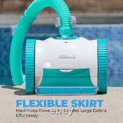 Automatic Suction Pool Cleaner with Hose Wall Climb for Inground Swimming Pool