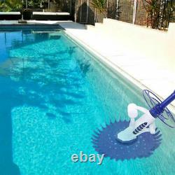 Automatic Swimming Pool Vacuum Cleaner Hover Climb Wall with Hose In Ground