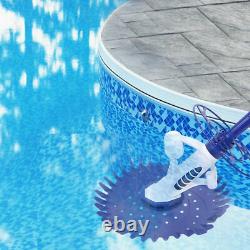 Automatic Swimming Pool Vacuum Cleaner Hover Climb Wall with Hose In Ground