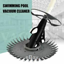Automatic Swimming Pool Vacuum Cleaner Inground Above Ground with 12 Hose Set