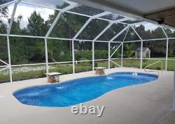 BRAND NEW Fiberglass Swimming Pool 28' 6 x 12 x 3' 6' AVAILABLE NOW