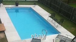 BRAND NEW! Medium Rectangle Fiberglass Swimming Pool 25' X 12'9