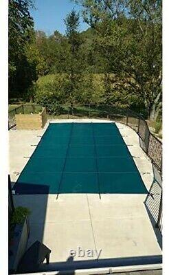 Benarome Swimming Pool Cover 16' x 32' Safety Pool Cover for In-Ground Pool