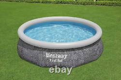 Bestway 10' x 2.1' Circle 26 Deep Inflatable Above Ground Pool